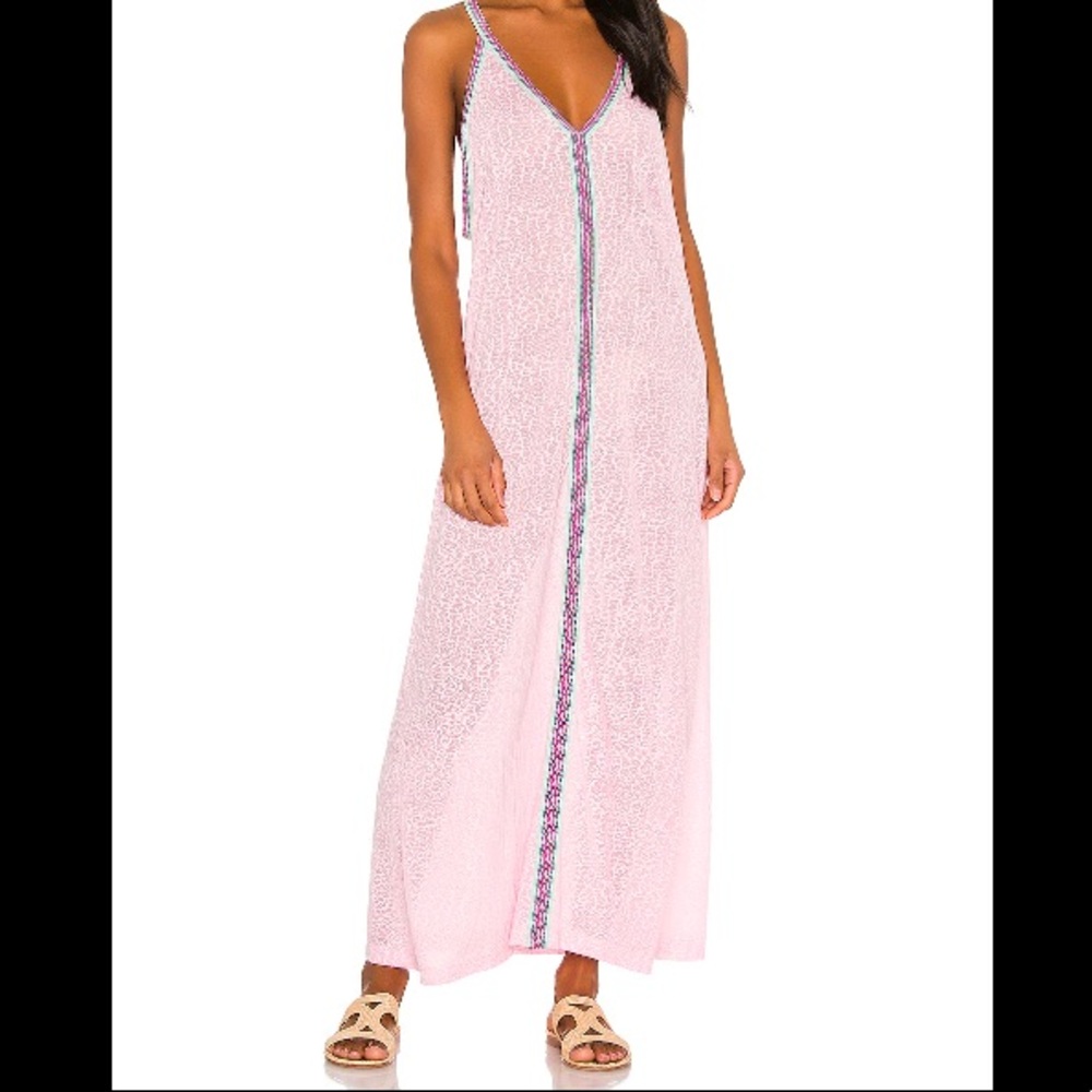 Inca Cheetah Sundress in Light Pink by Pitusa size Petite or XS / S